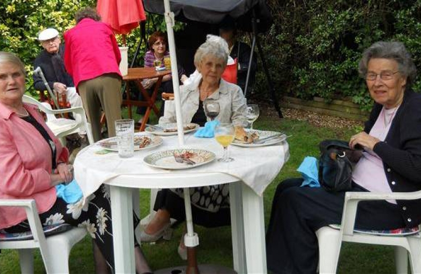 4.  From the left, Josephine Percy, Joy Churcher and Liz Thorne.