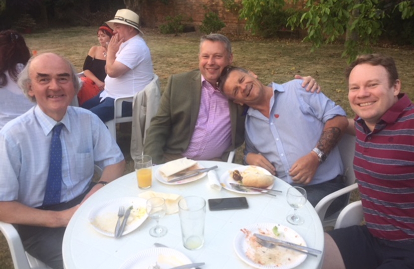 60 at Sue's Summer Barbeque, Swavesey – held on 6th July 2018.