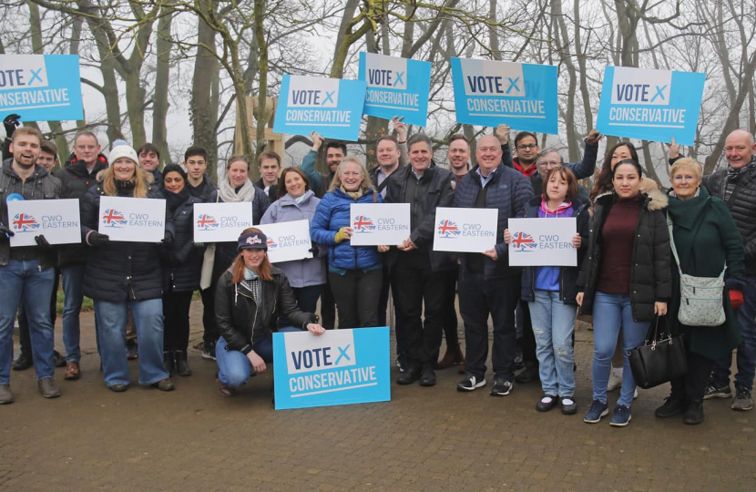 Campaigning in Gamlingay 2022