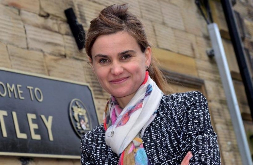 The late Jo Cox, MP for Batley and Spen.