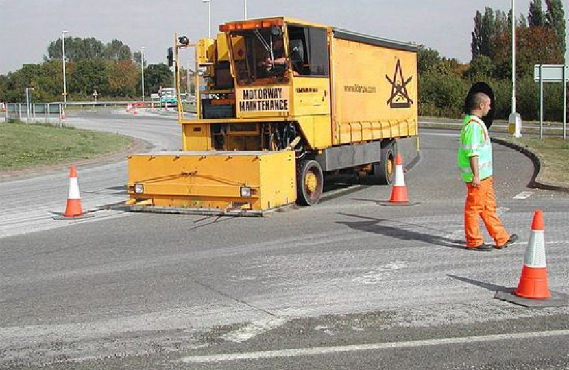 Cambridgeshire County Council is investing £2 million in resurfacing roads.