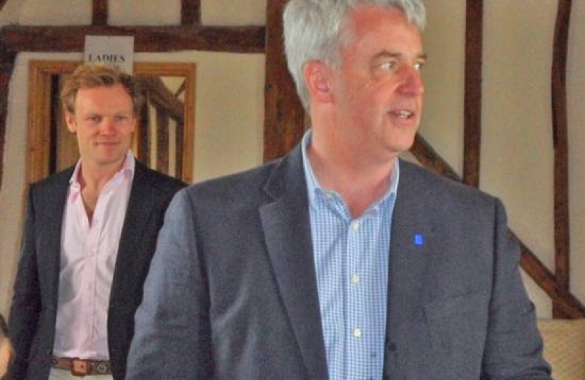 Andrew Lansley (right)