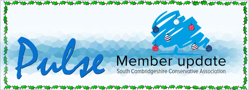 Pulse is South Cambridgeshire Conservative Association's update bulletin for it's members.