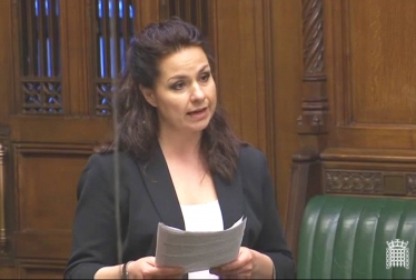 Heidi Allen MP speaking in the House of Commons during the Welfare Bill debate in February 2016.  She is high among the easiest to understand 